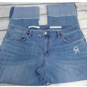 Anthropologie | Pilcro & Letterpress Hyphen Cropped Size 32